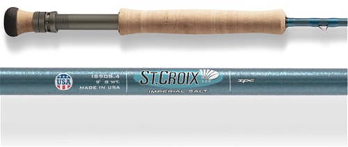 St Croix Imperial Salt Fly Rod IS909.4
